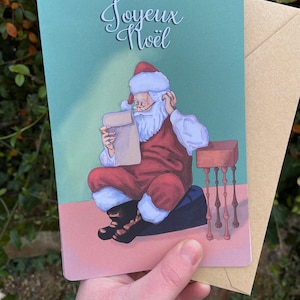 Merry Christmas greeting card for Christmas