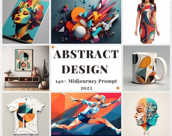 Más de 140 mensajes abstractos a mitad del viaje, arte Ai, arte digital, arte vectorial, diseño para camiseta, portada de libro, diseño de impresión, póster 3D o regalo de moda