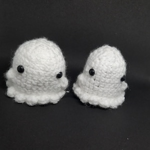 Amigurumi/Crochet Ghost Mini Plushies