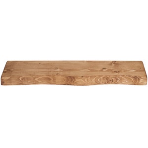 Étagère flottante industrielle 16 x 4,4 cm style loft Live Edge, ferme, bois de récupération, supports et livraison image 7