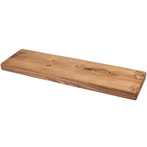 Étagère flottante rustique 22 x 4,4 cm étagère en bois de ferme, style loft industriel, bois de récupération, supports et livraison incluse image 7