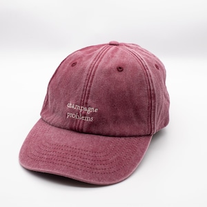 Champagne Problems Casquette Brodée Fan Merch image 3