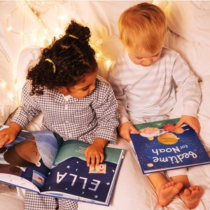 Livre de bonne nuit personnalisé pour bébés et enfants, cadeau souvenir pour nouveau-né, parfait pour un baptême, un premier anniversaire