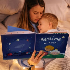 Des histoires pour l'heure du coucher personnalisées pour votre enfant Réservez pour vous L'heure du coucher | Cadeaux pour bébés, nouveau-nés, tout-petits Histoire personnalisée avec nom et avatar