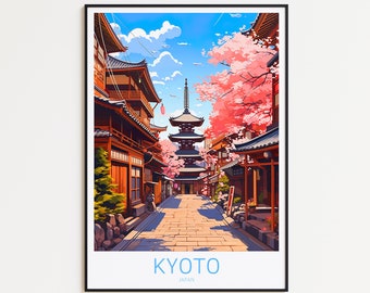 Kyoto Print, Kyoto Poster, Kyoto Wall Art, Kyoto Art Print, Kyoto Photo, Japanese Poster, Japan Poster, Japan Wall Art, Japan Print