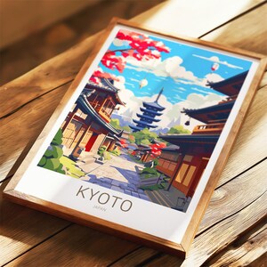 Kyoto Print, Kyoto Poster, Kyoto Wall Art, Kyoto Art Print, Kyoto Photo, Japanese Poster, Japan Poster, Japan Wall Art, Japan Print image 6
