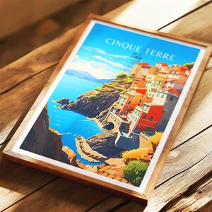Cinque Terre Poster - Italian Wall Art for Home Decor, the perfect gift and a lasting memory | Art Print image 6