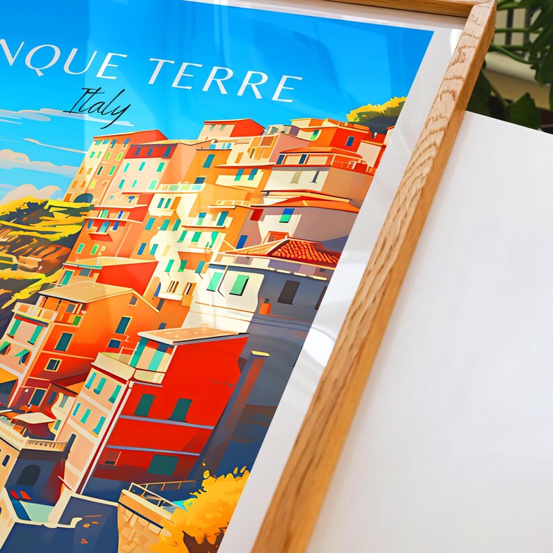 Cinque Terre Poster - Italian Wall Art for Home Decor, the perfect gift and a lasting memory | Art Print image 7