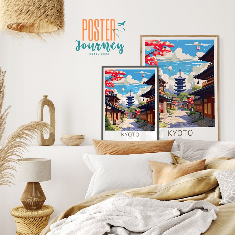 Kyoto Print, Kyoto Poster, Kyoto Wall Art, Kyoto Art Print, Kyoto Photo, Japanese Poster, Japan Poster, Japan Wall Art, Japan Print image 3