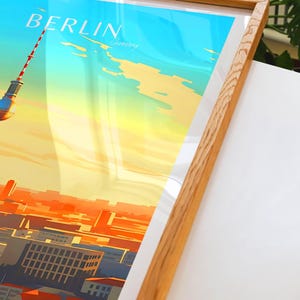 Berlin Travel Poster - Berlin Poster - Germany Wall Art for Home Decor, the perfect gift and a lasting memory | Art Print image 7