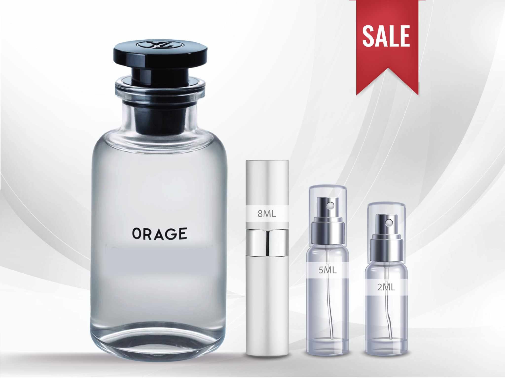 Shop for samples of Orage (Eau de Parfum) by Louis Vuitton for men  rebottled and repacked by