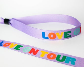 Love on tour, harry styles concert wristband