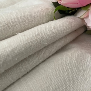 Antique French Hand Woven Linen Metis Fabric, Handspun Fabric, Crafts, Upholstery  95 x 55 cms  37.5 x 21.5 inches