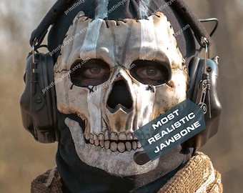 JAWBONE - Máscara de fantasma inspirada en Ghost - Airsoft Ready