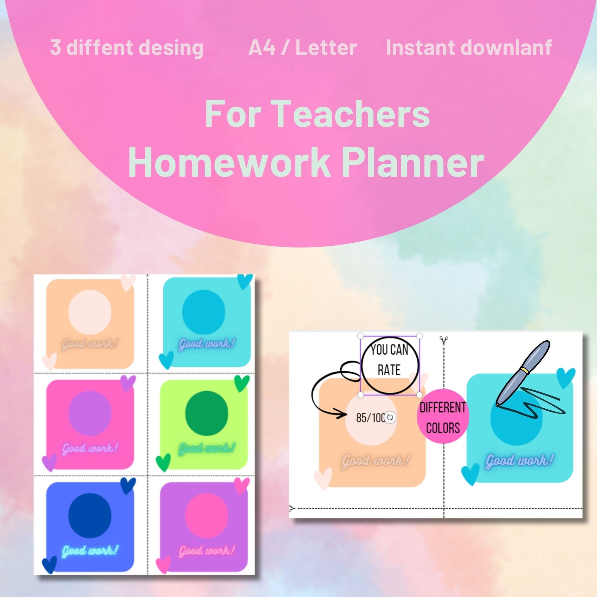 Homework Checklist for Teachers Digital Downlond to Do - Etsy