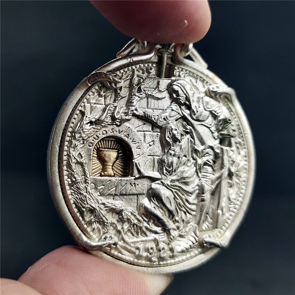 Roman Booteen Holy Grail Moving Coin Hobo Nickel Coin Etsy