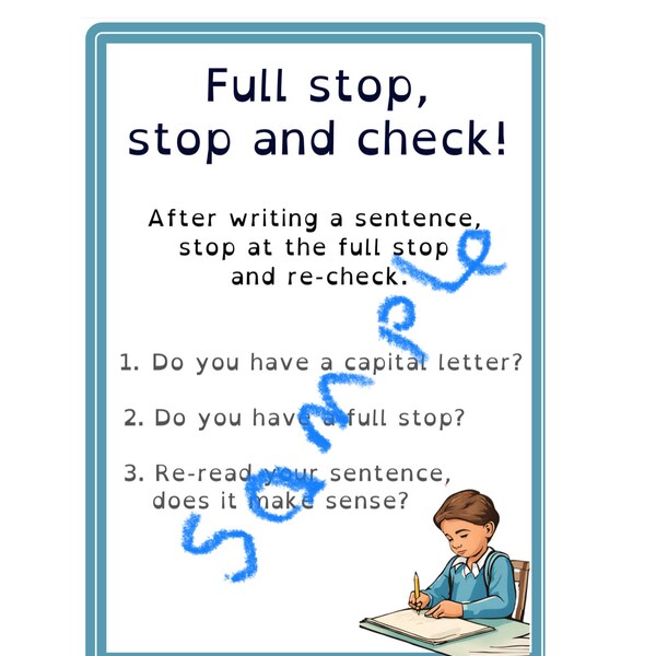 Writing Posters - Etsy