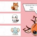 Cute Animals Svg Bundle Animals Clipart Svg Files for - Etsy