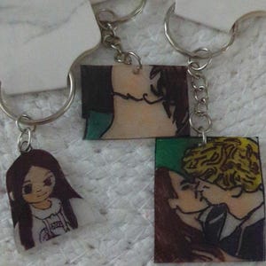 TSITP Inspired Keychain | Team Conrad or Team Jeremiah Gift Bookish Accessory