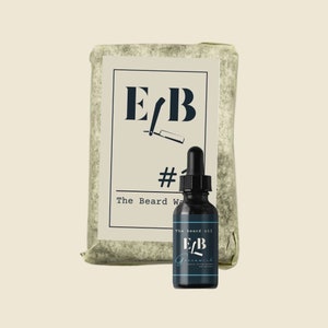 BEARD SOAP and beard oil bundle: natural handmade beard products