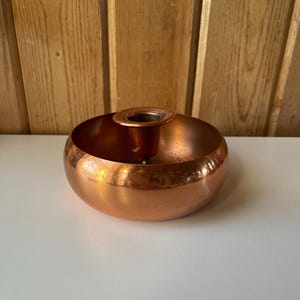 Bougeoir en cuivre, cuivre vintage, cuivre antique