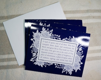 3 Card Pack DEFECT Orthodox Greeting Cards - Condolences