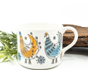 Vintage Rörstrand Fenix Tea Cup by Marianne Westman MCM Rorstrand Sweden