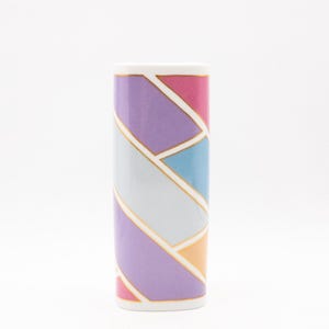 Rosenthal Germany Studio-Linie Dorothy Hafner 7.5&quot; Modern Geometric Vase Vintage