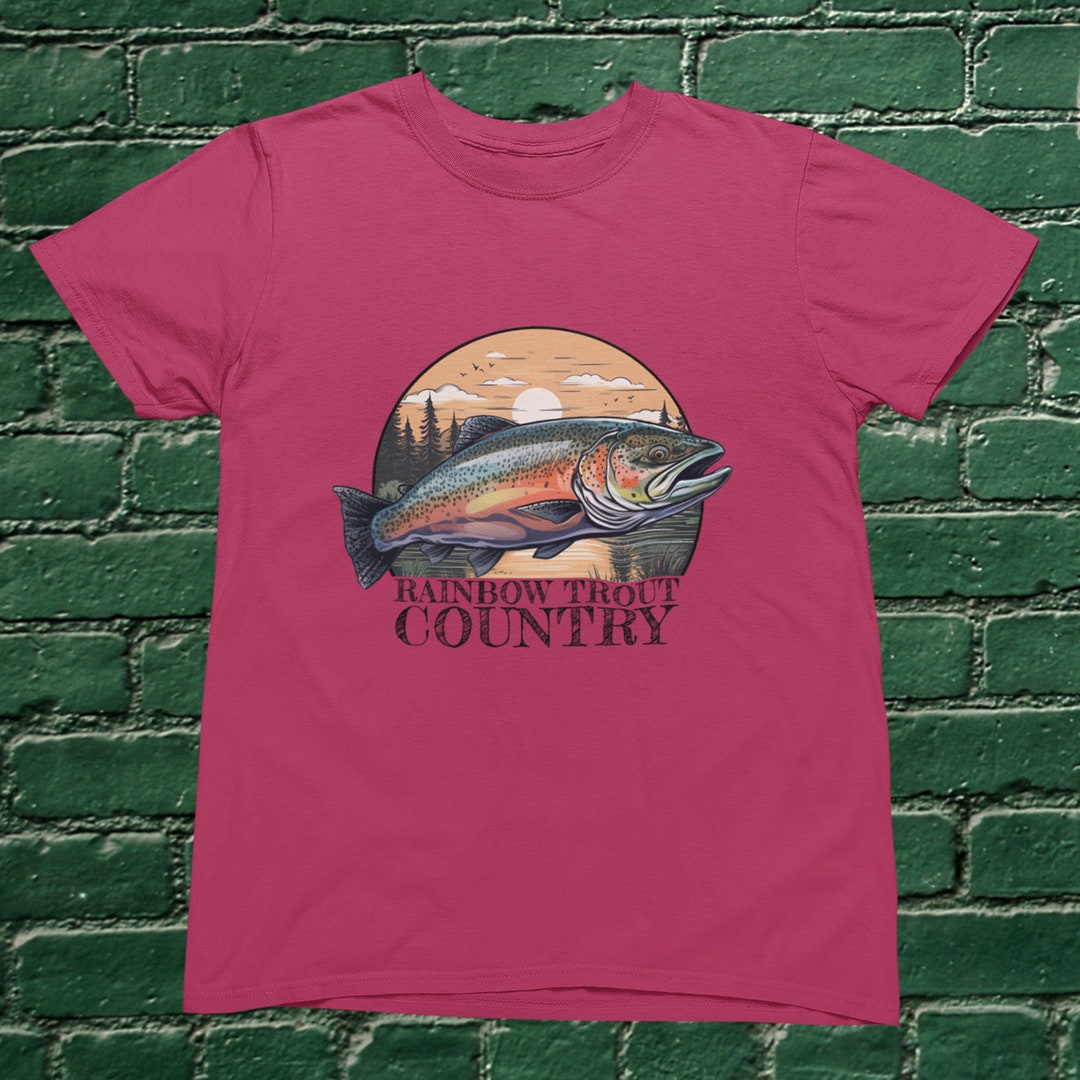 Fishing Tshirt Fly Fishing Shirt Design Art Apparel Fisherman Gift