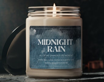 Midnight Rain Midnights Custom Scented Candle