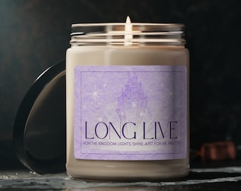 Long Live Custom Scented Song Candle