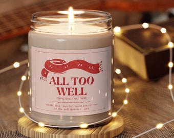 All Too Well Custom Scented Candle