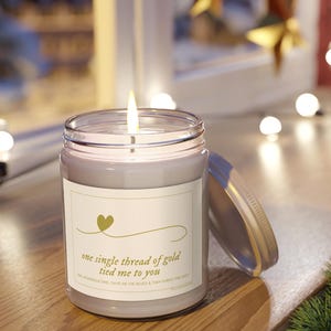 Invisible String, Taylor Candle, Swift Gift, Foklore Era