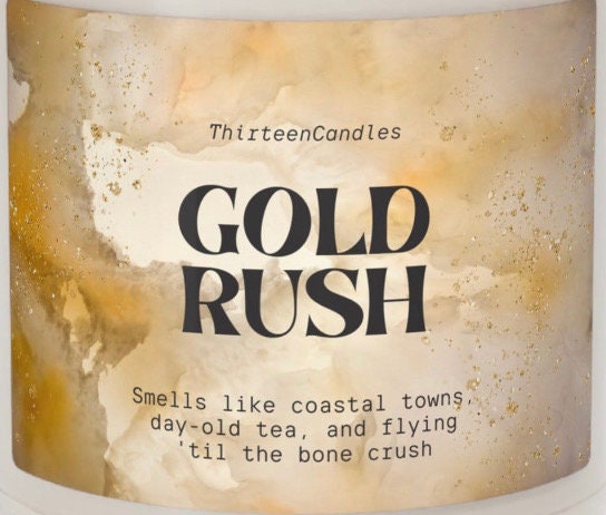 Gold Rush, Taylor Scented Candle