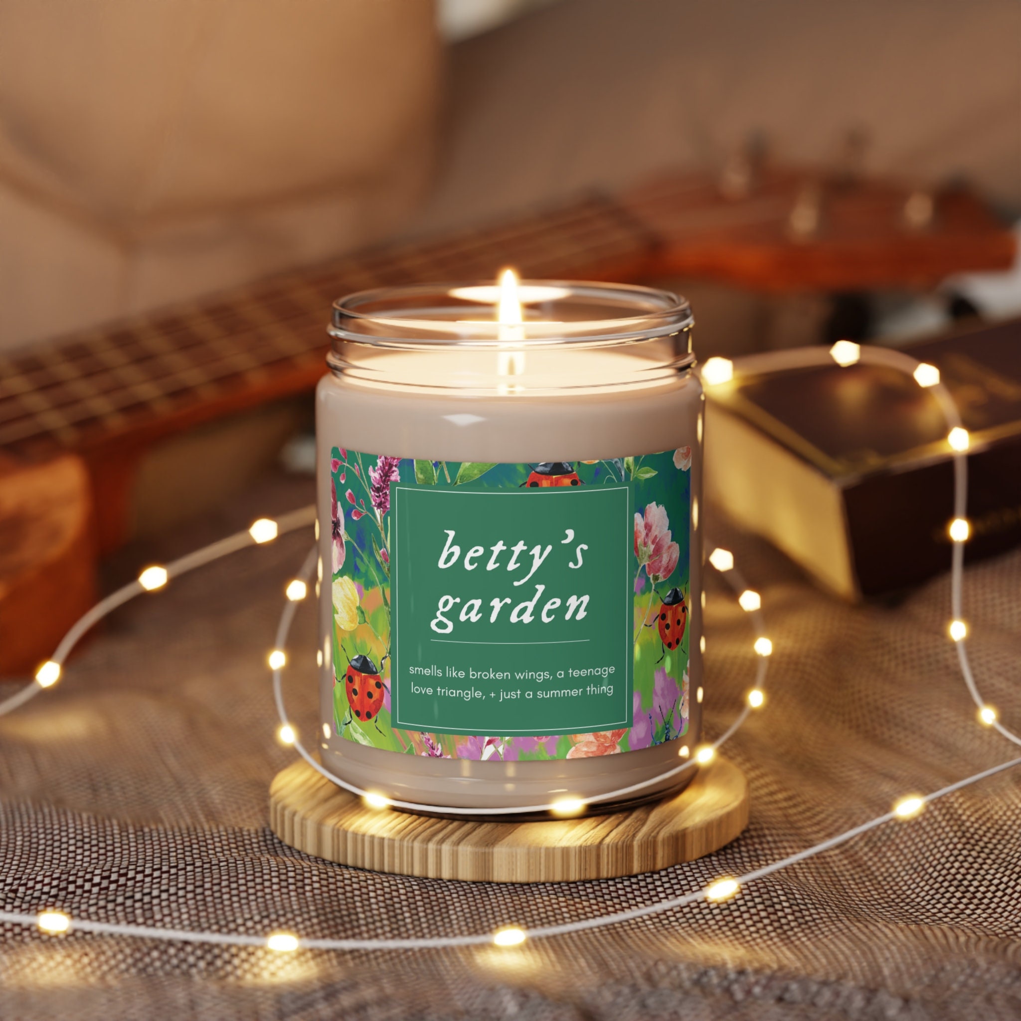 Betty's garden, folklore, Taylor Scented Candle