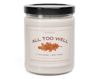 Custom Scented Soy Candle