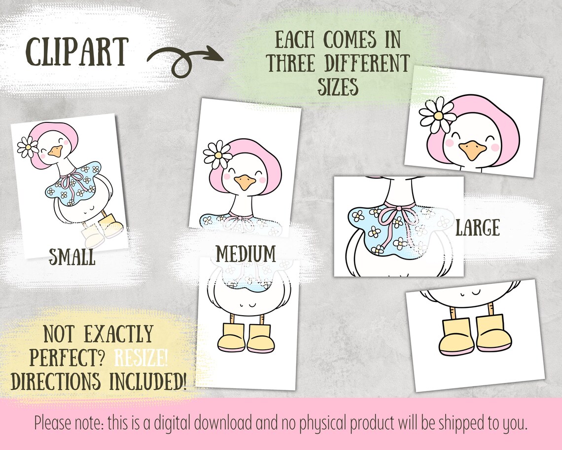 Spring Bulletin Board Kit Silly Goose March April May Door Decoration ...