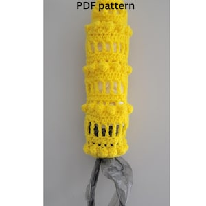 Plastic Bag Holder Pattern, Farmhouse crochet  Kitchen Storage (PDF Pattern)