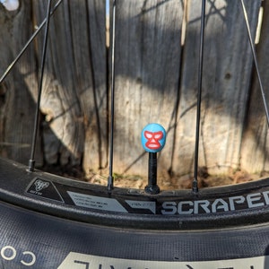 Luchador Nacho Valve Cap - Presta and Schrader Compatible