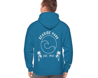 Seaside Park Hooded Sweatshirt, Seaside New Jersey, New Jersey, Jersey Shore Hoodie, Summer Hoodie, Beach Hoodie, Beach Lover, Gift for Her