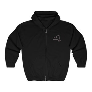 Akimbo Club “NY Noodle” New York Zip up Sweater Hoodie - Etsy Akimbo Club “NY Noodle” New York Zip up Sweater Hoodie - Etsy