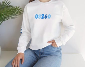 Bluza Wildwood Crewneck, bluza Wildwood NJ, bluza Jersey Shore Crewneck, sweter Coastal Beach, luźny letni sweter Crewneck, bluza Shore Town
