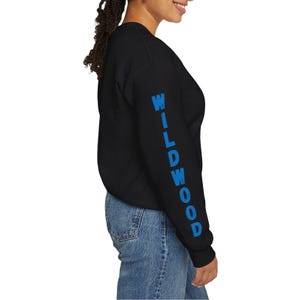 Wildwood Crewneck, Wildwood NJ Sweatshirt, Jersey Shore Crewneck, Coastal Beach Pullover, Oversized Summer Crewneck, Shore Town Sweatshirt image 7