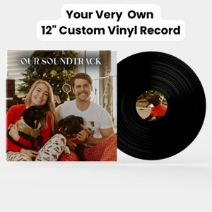 Custom Vinyl Record | PrintYourVinyl Custom Vinyl | Personalized Custom Vinyl Records | Christmas, Valentines, Anniversary Wedding Gift