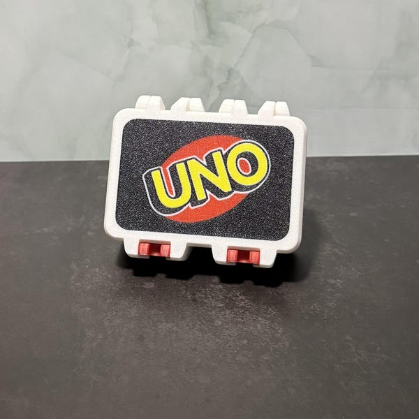 Uno Kartenetui | Hard Card Game Snap-Lock Aufbewahrungsbox | Travel Uno Kartenhalter | Spieleabend Organizer