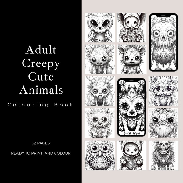 Cute and Creepy - Etsy