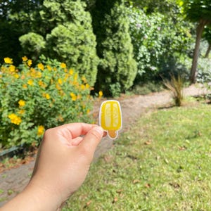 Popsicle Collection - Lemon Popsicle Sticker