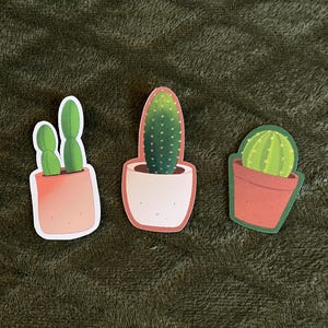 Stickerbundel Cactus Collection