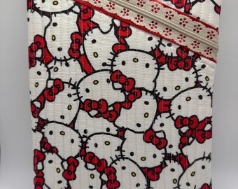 Colorful  patterned E-Reader  sleeve with zipper