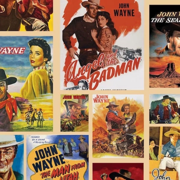 Pannello poster del film Riley Blake John Wayne